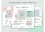 canva templates  for social media professionally